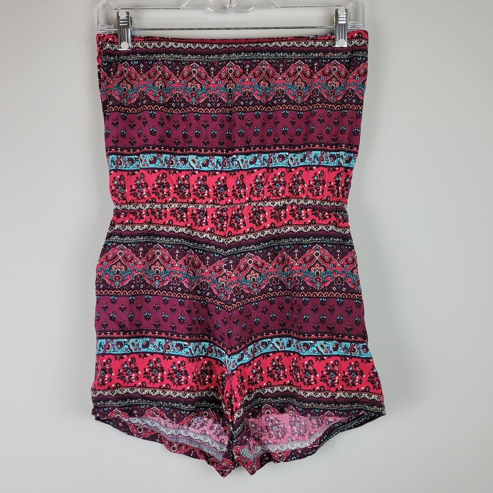 Forever 21 Patterned Romper - Picture 2 of 4